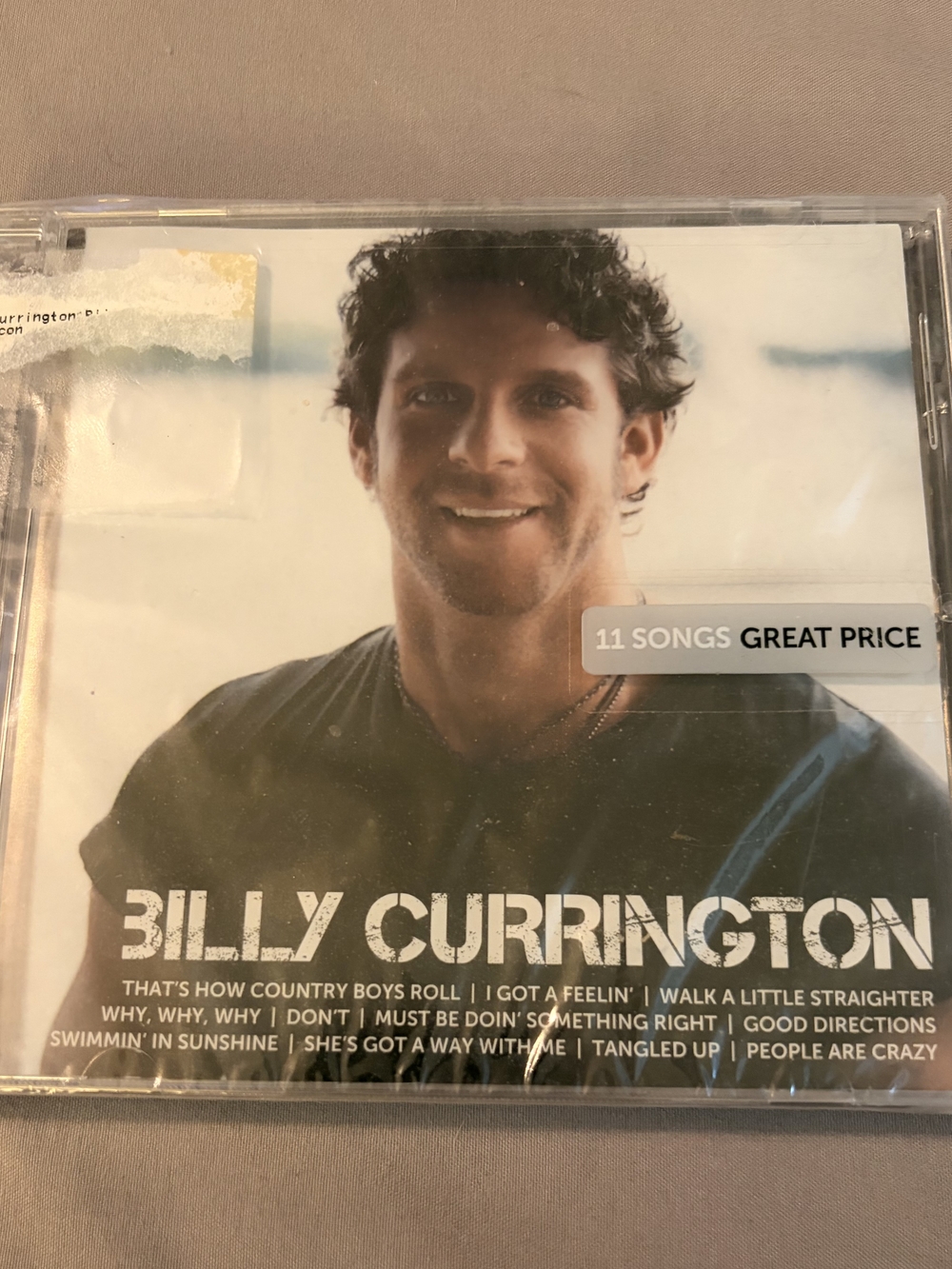Billy Currington Icon CD -